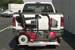 Double Entry Scooter Exterior Lift