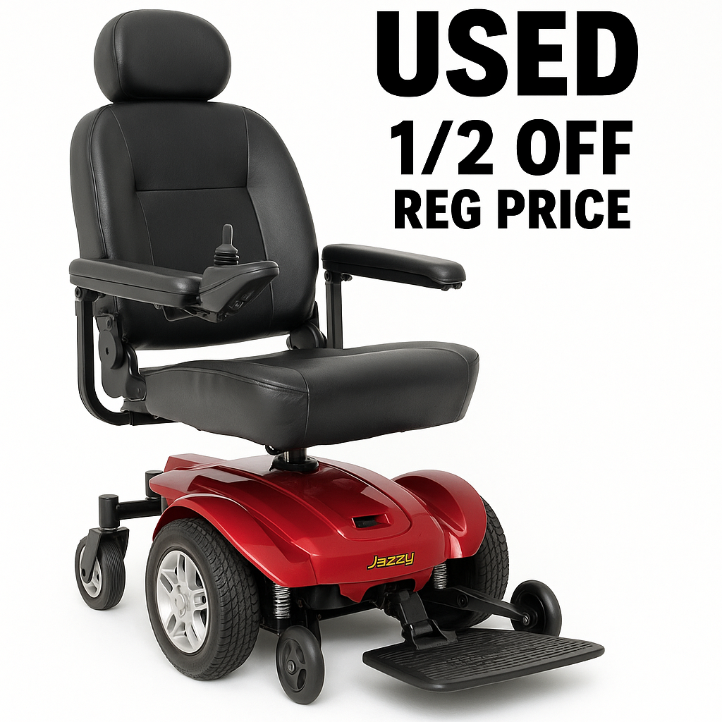 Pride Jazzy Select Carbon Folding Electric Wheelchair