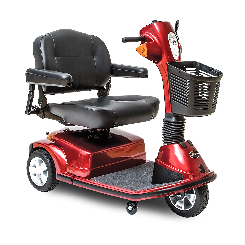 maxima pride mobility heavy duty outdoor outside heavy duty large bariatric 3 wheel senior adult scooter