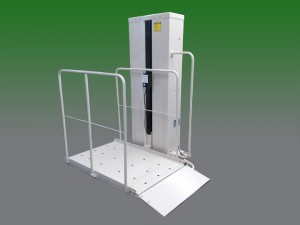 Riverside wheelchair elevator vpl vertical platform lift