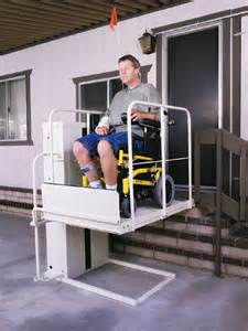 PHOENIX az wheel chair porch lift mobility vpl bruno.com vertical platform lift macslift macwhw