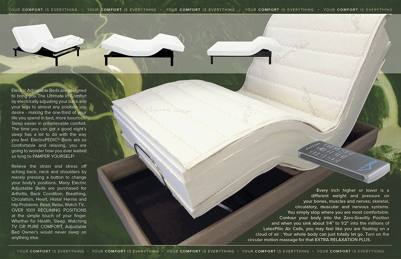 zero gravity latex mattress anaheim latexpedic costa mesa huntington beach fullerton adjustable beds