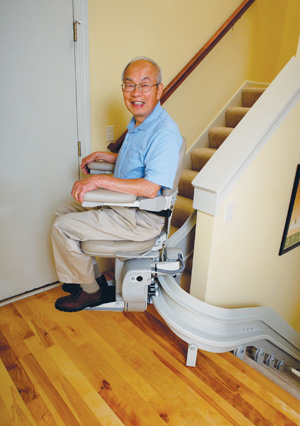 corona ca stair lifts curve stairlift los angeles ca Electra-Ride III