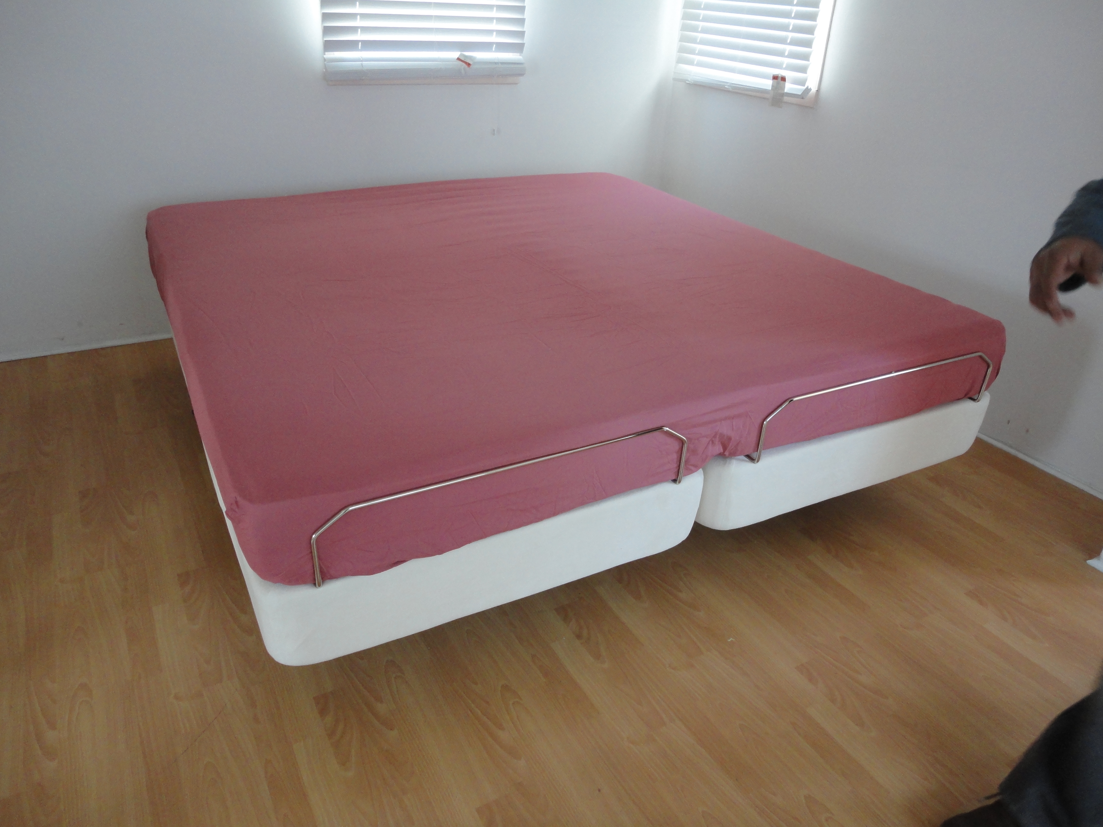 La Twin Single Adjustable Bed Size In, What Does Two Twin Beds Equal