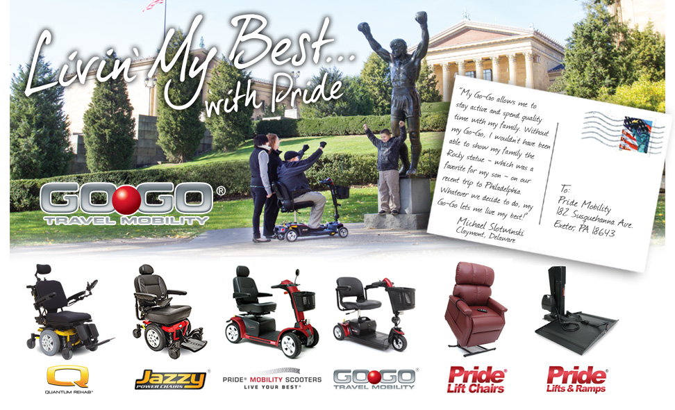 pride scooters los angeles go go Jazzy electric wheel