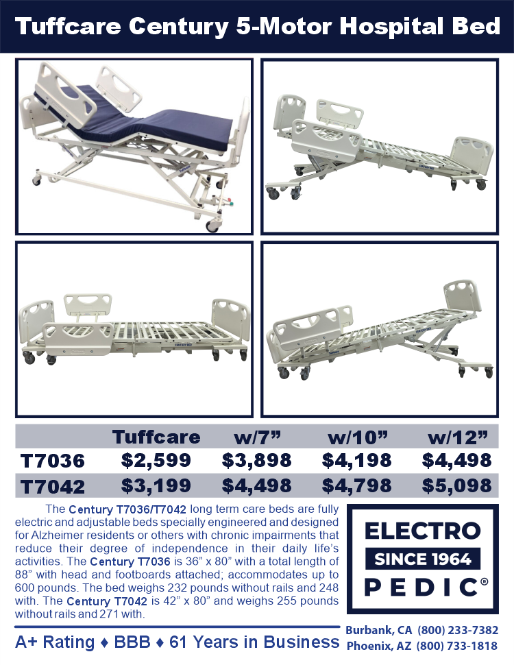 TUFFCARE HOSPITAL BED