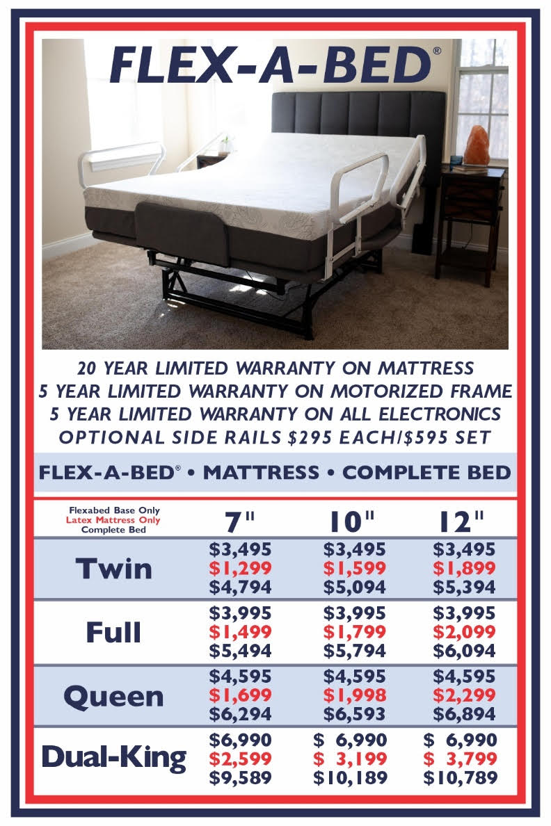 flexabed price lift